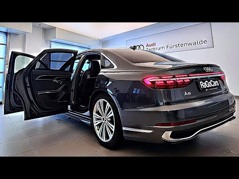 2023 Audi A8 50 TDI Quattro Facelift - Big High Tech Luxury Sedan! Interior, Exterior, Sound