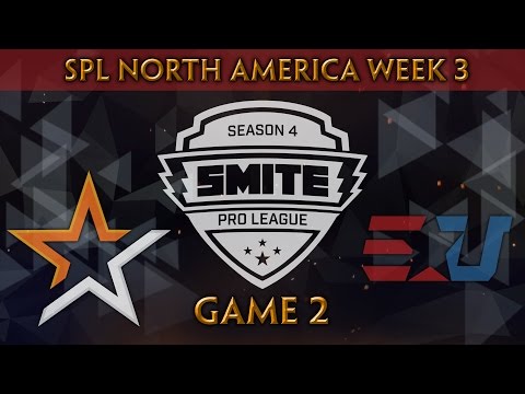 SMITE Pro League S4 Spring Split Week 3 (NA) - Team Allegiance vs. eUnited (Game 2)