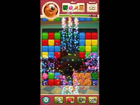 Toon Blast Level 4345 - NO BOOSTERS 🐻🐺🐱 | SKILLGAMING ✔️