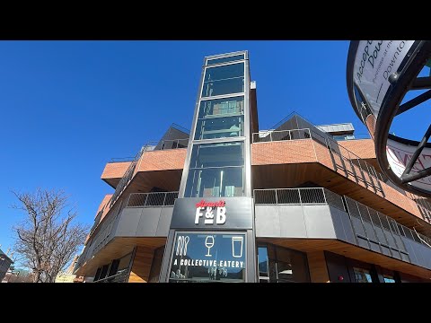 Scenic Montgomery/TK Hydraulic Elevator @ Crystal Building (Avanti F&B) - Boulder, CO.
