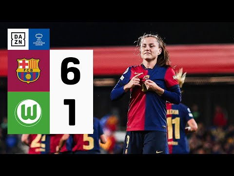 FC Barcelona Fem 6-1 VFL Verein für Leibesübungen Wolfsburg Fem 
