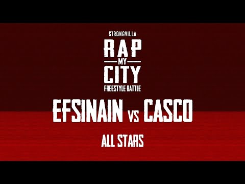 Rap My City ALL STARS - EFSINAIN vs CASCO | Contest Freestyle