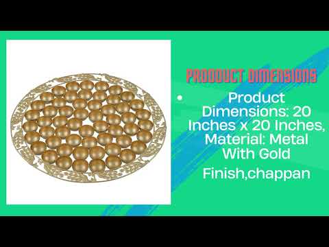 Premium Flowers Chappan Bhog Thali/Decorative Poojan