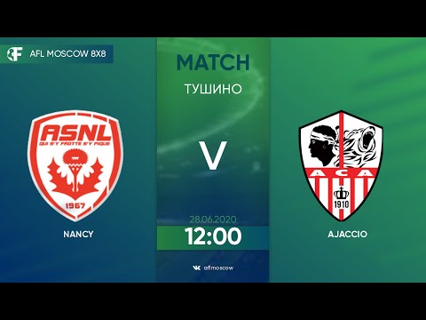 AFL20. France. Ligue 4. Day 3. Nancy - Ajaccio