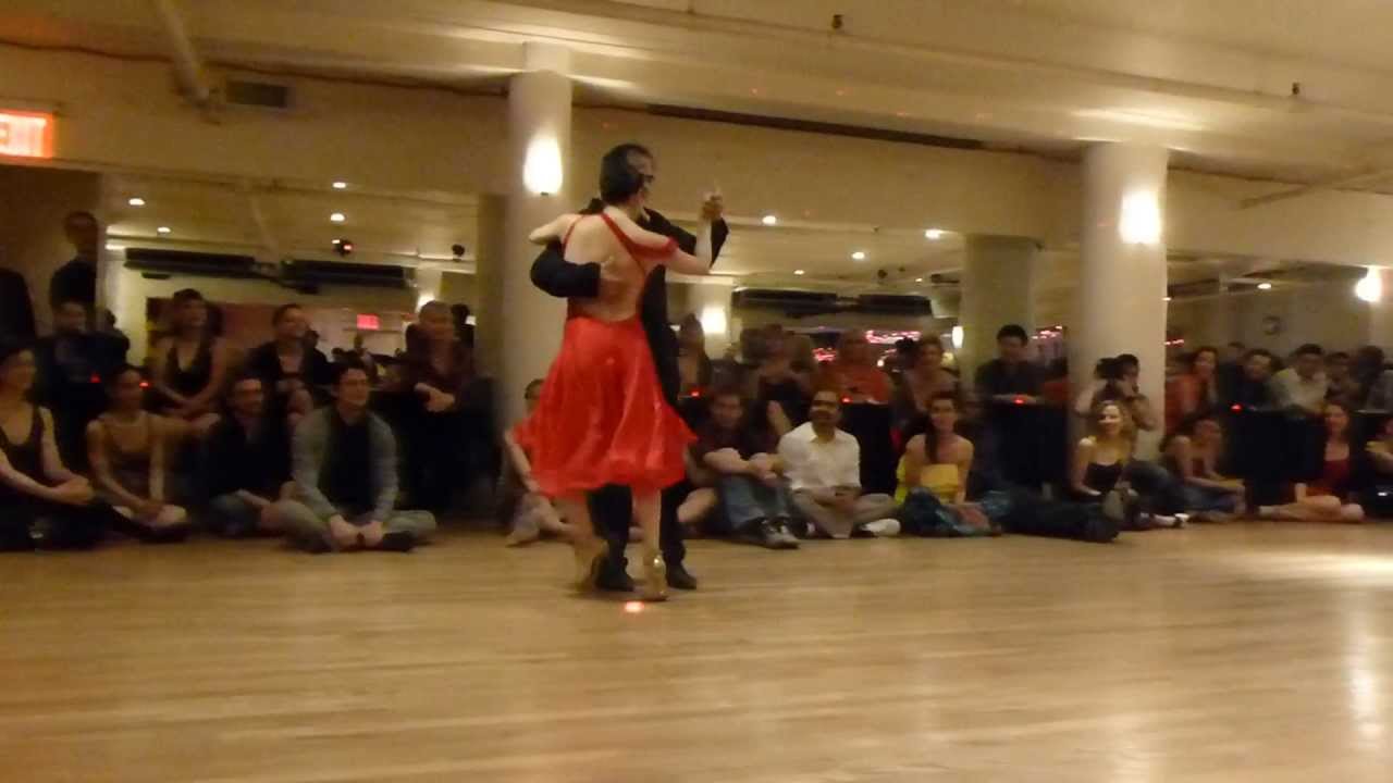 Argentine Tango performance 3 (Milonga) by Luis Bianchi and Daniela Pucci at Nocturne, May 18, 2013