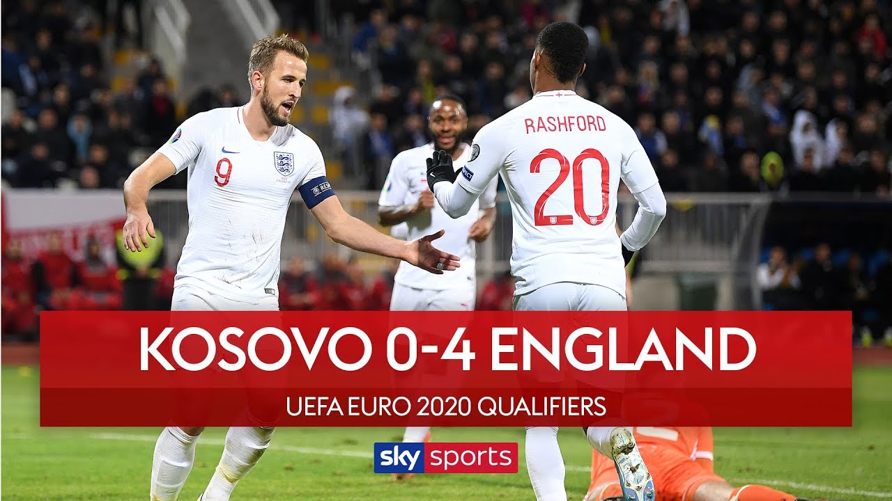 England finish campaign with 4-0 win! | Kosovo 0-4 England | Euro 2020 Qualifier - YouTube