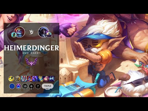 Heimerdinger Bot vs Kai'Sa - EUW Master Patch 12.9