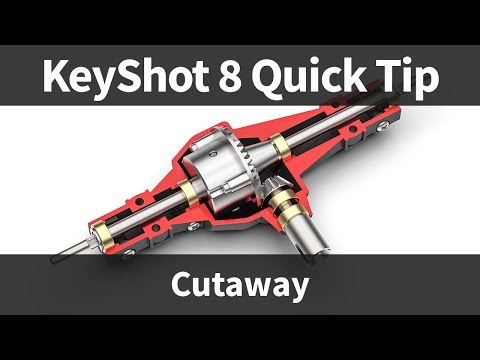 KeyShot 8 Quick Tip: Cutaway