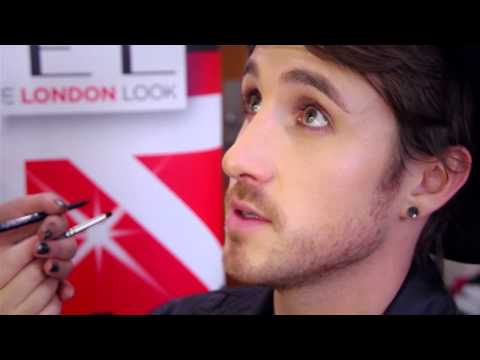 X Factor's Kye Sones Halloween Makeup | Rimmel London