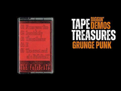 The Fuzzbrats (Rotterdam, 1995) 🔥 90s grungy punk demo tape — obscure DIY music cassette