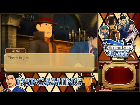 Prof. Layton vs. Phoenix Wright: Ace Attorney pt53 - A Slip of the Tongue