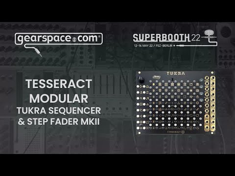 Tesseract Modular Eurorack Modules - Gearspace @ Superbooth 2022