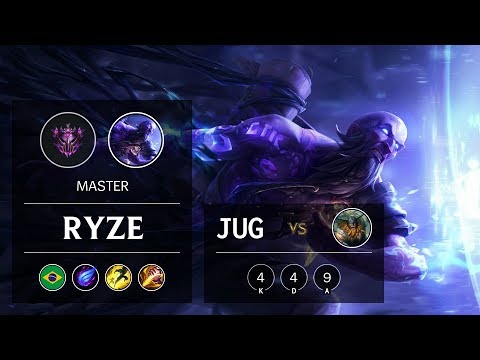 Ryze Jungle vs Olaf - BR Master Patch 9.20