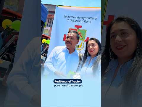 Recibimos maquinaria verde para nuestro municipio.