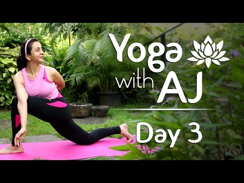Yoga for The Spine | Day 3 | How To Make Spine Flexible | Yoga For Beginners - Yoga With AJ