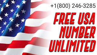 TOP 4 Website | Get FREE Unlimited USA Phone Number For online verifications