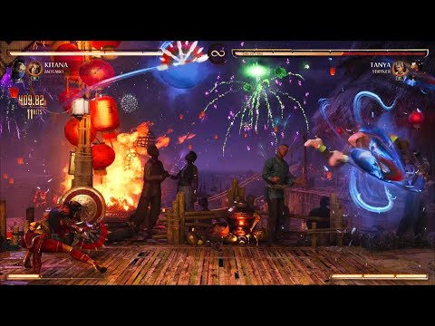 Super Flashy Kitana Combos - The Combo Queen