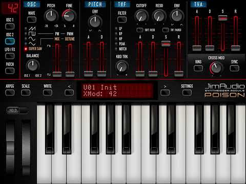 I accidentally made a Megalovania synth in POISON-202