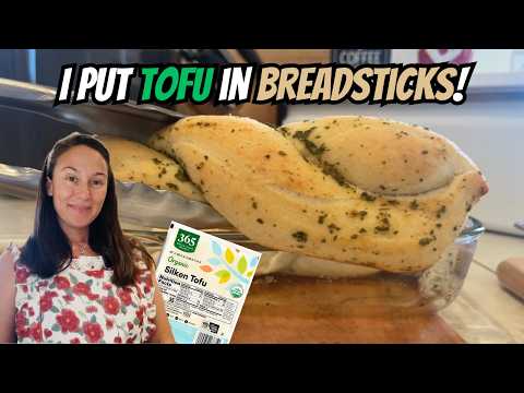Silken Tofu Garlic Bread Twists | Eggless Chewy & Packed With Protein!