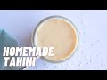 Homemade Tahini