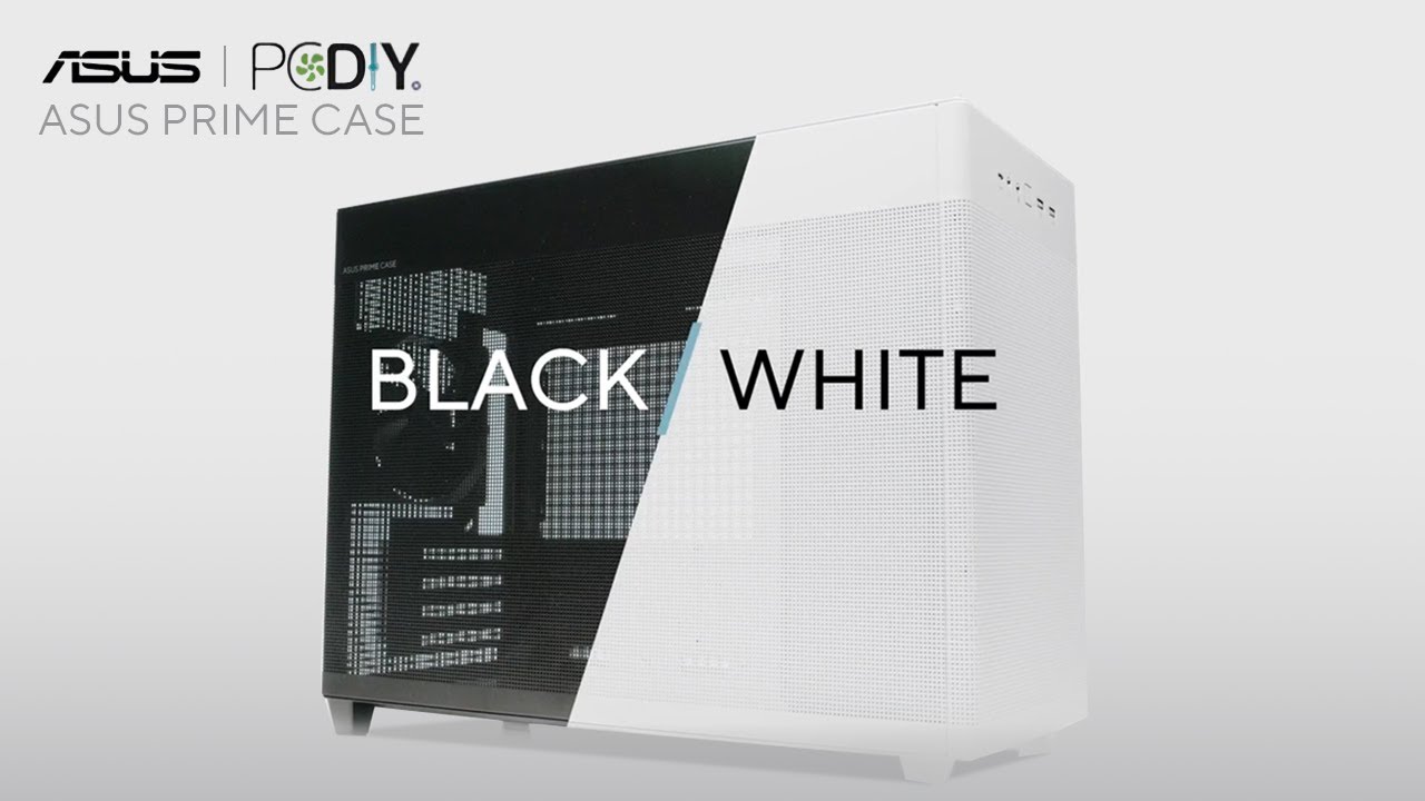 ASUS Prime AP201 micro ATX PC Case - Go Big. Stay Compact