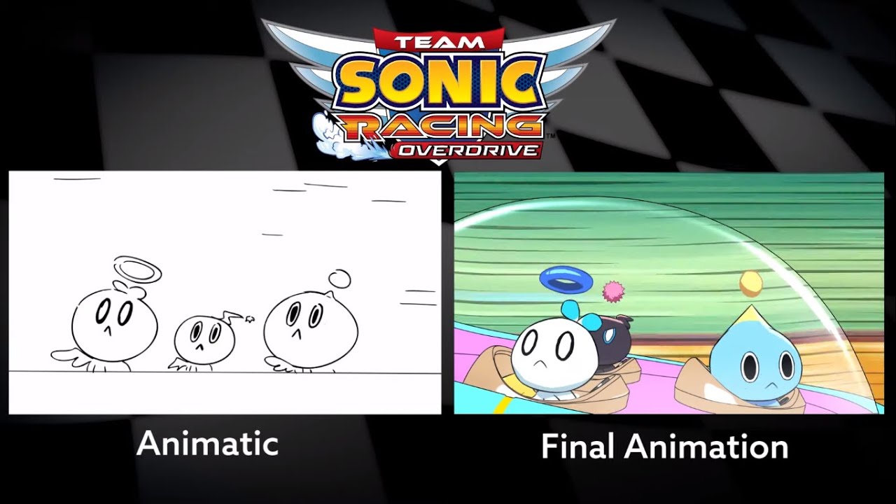 Team Sonic Racing Overdrive: Animatic Side-By-Side