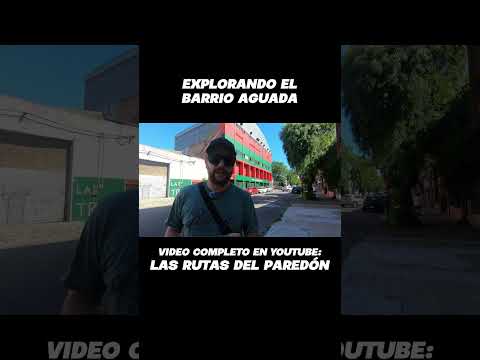 Explorando el barrio Aguada de Montevideo, Uruguay