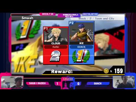 Sugoi Raziek (Cloud) VS Quack (Ike) Winners Semifinals - Weekly 34
