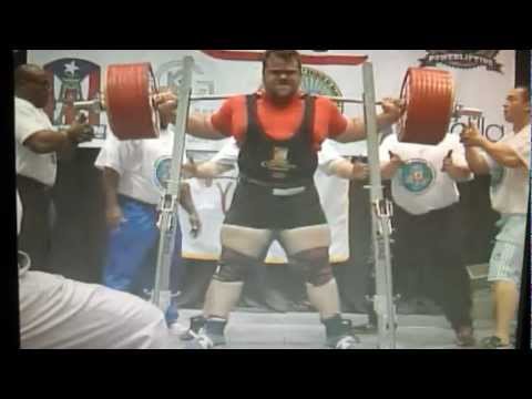 Andrey Konovalov World record Squats 455&460kg! @ IPF World's 2012 + the 5 best squats!