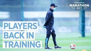 Vuelta a los entrenamientos