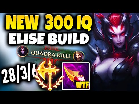 *NEW* BEST WAY TO BUILD ELISE JUNGLE! (NO NIGHT HARVESTER??) | Elise Guide