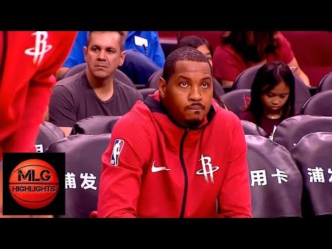 Houston Rockets Warm Up before Game against Shanghai Sharks | 10.09.2018