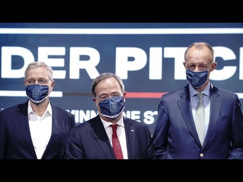 ✅  Bewerbungsrunde von Merz, Laschet und Röttgen