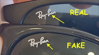 Ray Ban Erika real vs fake. How to spot original Ray Ban sunglasses