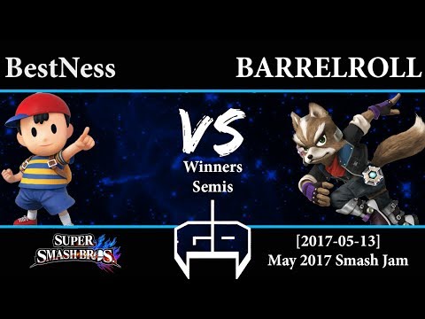 [2017-05-13] Wii U - BestNess (Ness) vs BARRELROLL (Fox) WS