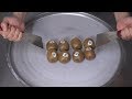 ASMR Kiwi Ice Cream Rolls How To Make Kiwi Ice Cream