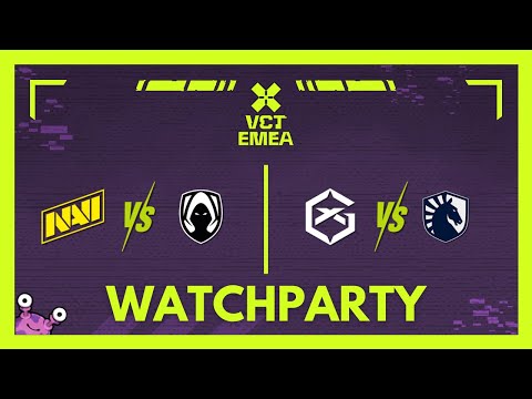 NAVI vs TH & GX vs TL | VCT EMEA Kickoff #VCTWatchparty | !patreon !socials
