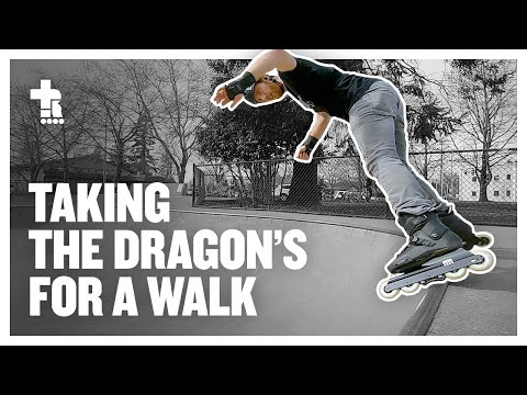 Revisiting the NN Skate Dragon Frames with Monkey Blocks | Big Wheel Inline Skating