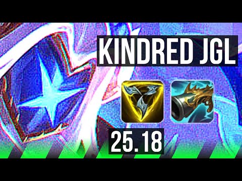 KINDRED vs GRAVES (JGL) | KR Challenger | 25.18