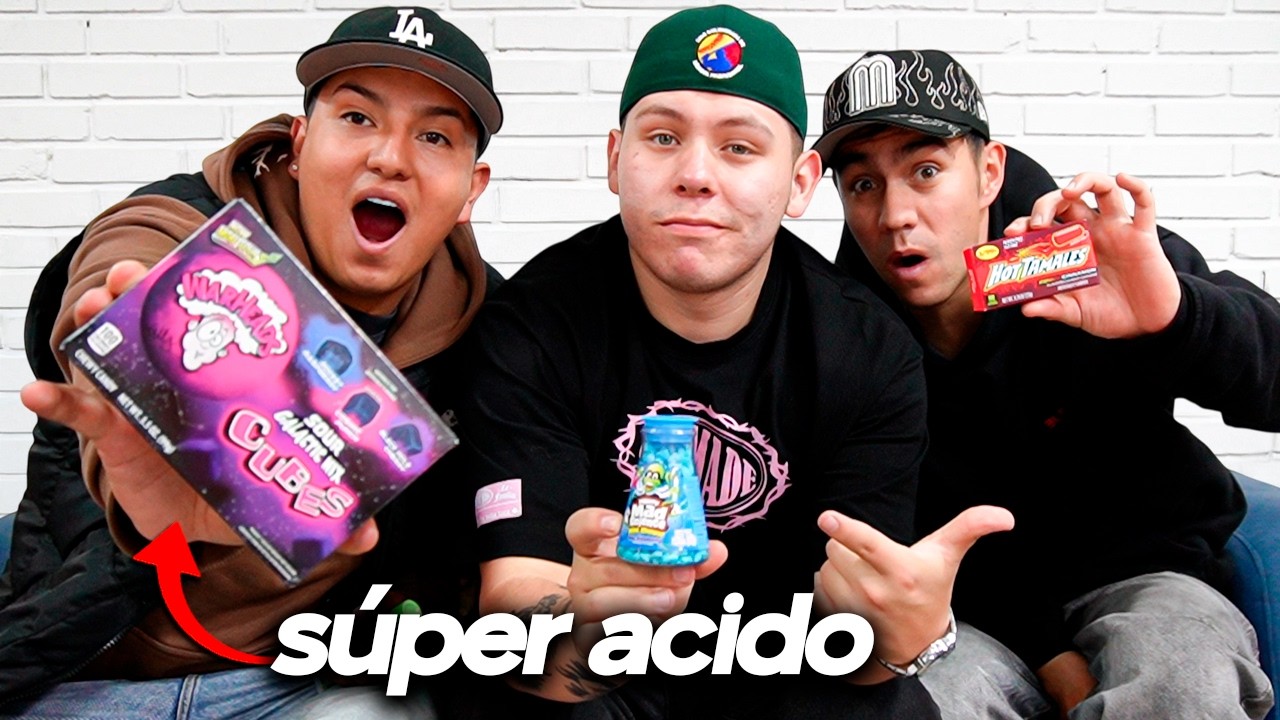 Trying sweets that don't exist in Colombia *disappointing*