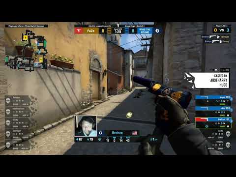 Brehze INSANE USP ONE CLIP ACE vs. Faze | EPL S14
