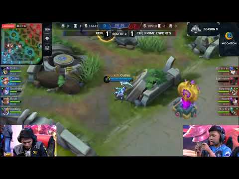 XCN VS THE PRIME ESPORT - MATCH 3 | MPL-ID S3 FINAL QUALIFIER
