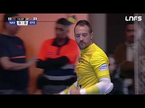 Paradas Gus Aspil Vidal Ribera Navarra - ElPozo Murcia. Play Off 1/4, J1. LNFS