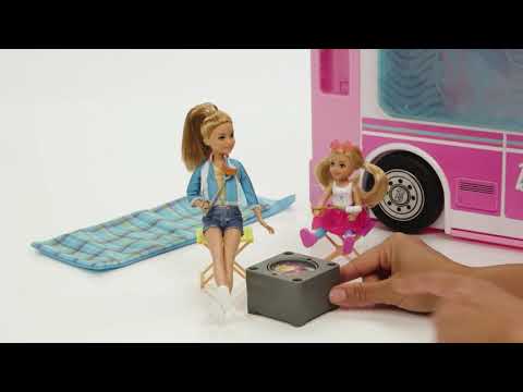 Mattel Barbės kemperis 3 in 1 video