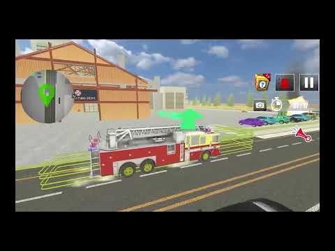 City Rescue Fire Truck Games - Real Firefighter Truck Driving Games 2023 | 20 Sec Gameplay Square