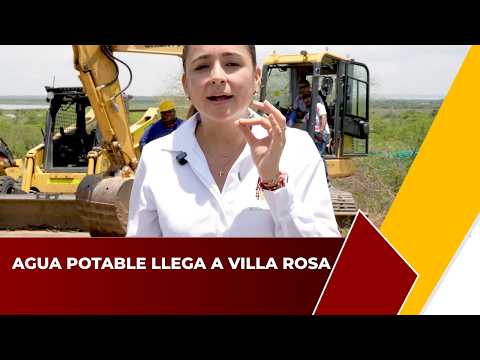 Atlántico inicia acueducto que llevará agua potable a Villa Rosa