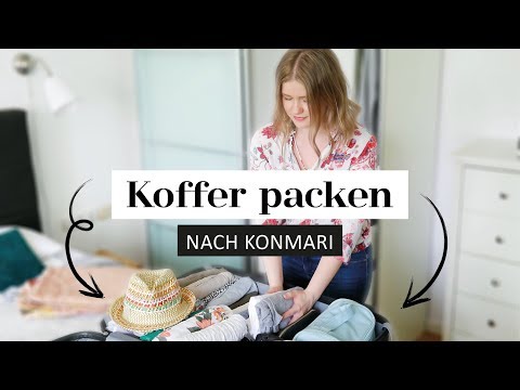 Packing according to Konmari - 7 tips | How to Travel Tidy | The White Deer
