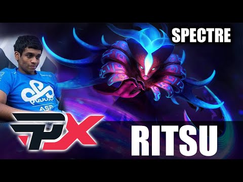 Ritsu - SPECTRE - 7.28 - 10000 MMR - Must Watch - Dota 2 Pro Games - Full Gameplay