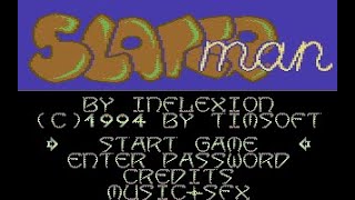 Best Commodore 64 Games - Slaterman (1994 Inflexion Development)