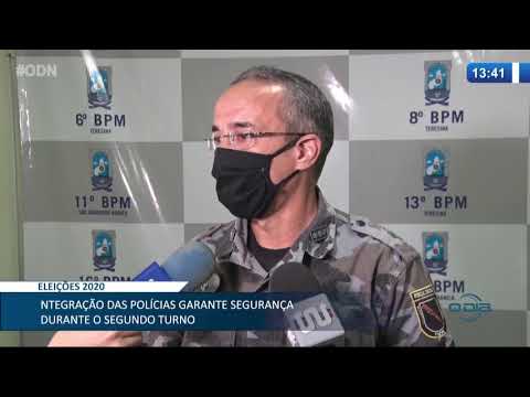 Integração das polícias garante segurança durante o segundo turno 27 11 2020